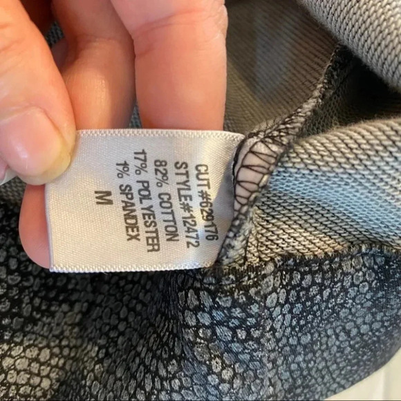 🍁 XCVI Snake Python M Ombre Hip Length Coat Jacket - Picture 5 of 9